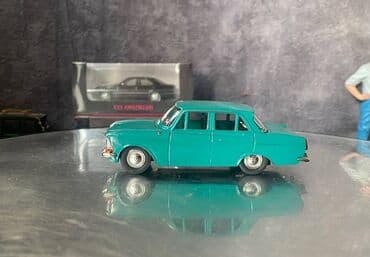 1 dollar neçe manatdir: Коллекционная модель Moskvich - 412 green 1969 Made In USSR Scale — 1