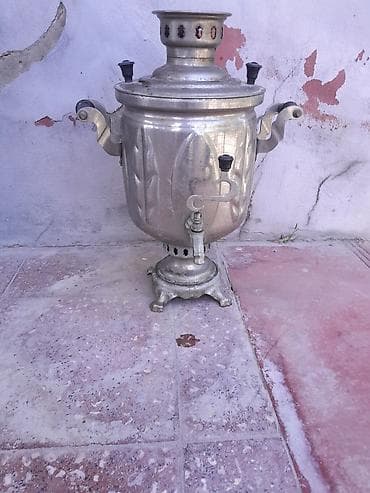 gence su ceni: İşlənmiş Od Samovar, 5 l, Ünvandan götürmə — 2