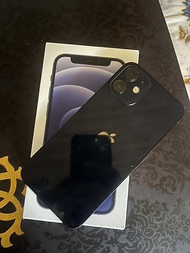 IPhone 12 mini, 64 GB, Qara, Face ID