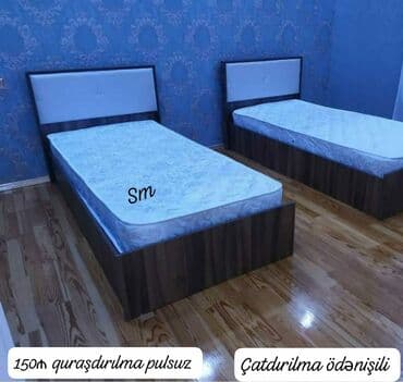 uşaq çarpayısı gəncə: Yeni, Təknəfərlik çarpayı, Matras ilə — 13