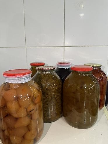 Meyvə-tərəvəz konservləri – ev resepti ilə hazırlanmış mürəbbə və — 3