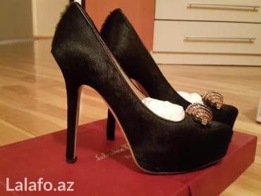 Sabo: Tuflilər, Ölçü: 35, rəng - Qara, Yeni — 3