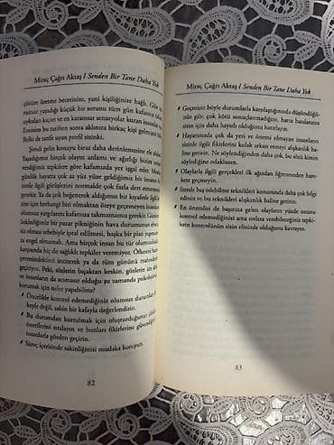 Книги и журналы: Məhsul: Kitab – “Senden Bir Tane Daha Yok” Müəllif: Miraç Çağrı Aktaş — 3