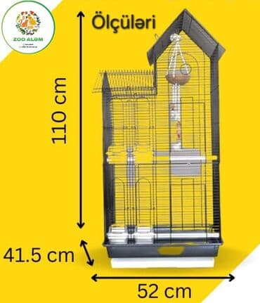 quw qefesi: Qəfəs (tutuquşu qəfəsi, böyük qəfəs) Super keyfiyyətli — 4