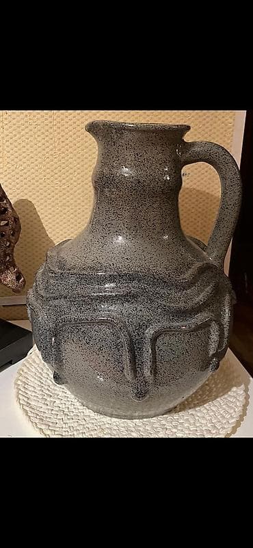 Fiqur, Keramika, rəng - Boz