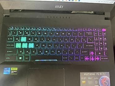 adapt: MSI Katana 15 B13V oyun noutbuku Texniki xüsusiyyətlər: - Prosessor — 2