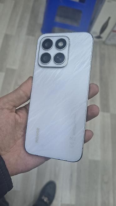 virtual reallıq: Honor X8c, 128 GB, rəng - Ağ, Sensor, Barmaq izi, İki sim kartlı — 1