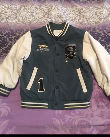 Пальто: ZARA uşaq bomber/jaket – kollec üslubu - Brend: ZARA Kids - Yaş/ölçü at lalafo.az — 1 Пальто: ZARA uşaq bomber/jaket – kollec üslubu - Brend: ZARA Kids - Yaş/ölçü — 1