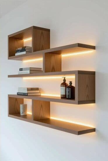 divar polkasi: Dekorativ rəf — 1