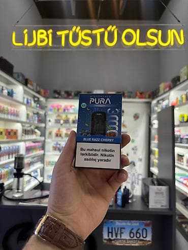 bts canta: Müxtəlif növ brendlərin satışı mövcuddur. HQD, Vozol, Elfbar — 8