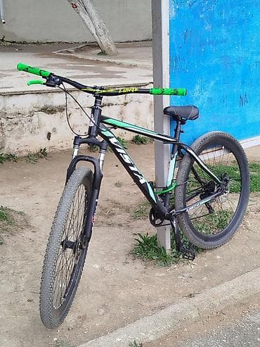 velosiped satilir: VISTA dağ velosipedi - Çərçivə: yüngül rəng: qara-yaşıl — 3