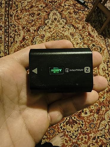 çanta: Məhsul: Sony batareya şarj cihazı + InfoLITHIUM Z seriyalı batareya — 2