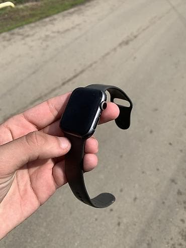 Smart saat, Apple, Sensor ekran, rəng - Qara