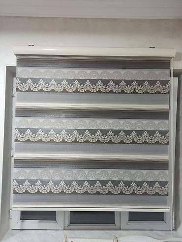 jalyüz: Zebra jalüz pərdə iki ədədin 99man.Eni 130 uzunluq135 - Növ: Zebra — 2