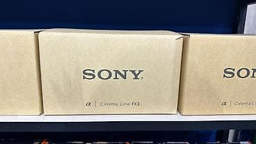 Sony Cinema Line FX3 - Peşəkar kino çəkilişləri üçün Alpha seriyasına lalafo.az -da Sony Cinema Line FX3 - Peşəkar kino çəkilişləri üçün Alpha seriyasına