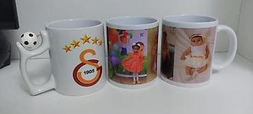 keramika qablar: Fincanlar, rəng - Ağ, Keramika, 1 əd — 6