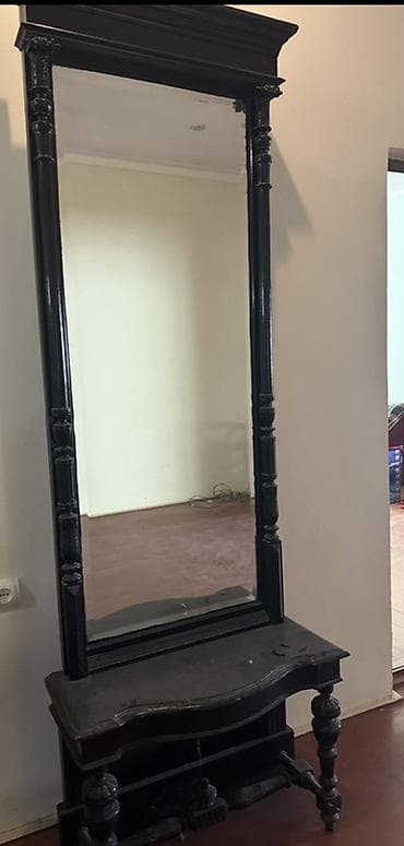 psg forma: Antik böyük güzgülü konsol - Material: bərk ağac karkas, dekorativ — 1