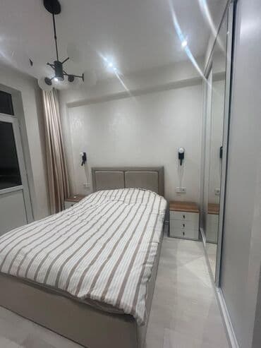 memar ecemide ucuz kiraye evler: Müasir dizaynda tam mebel və texnika ilə təchiz olunmuş 2 otaqlı — 22