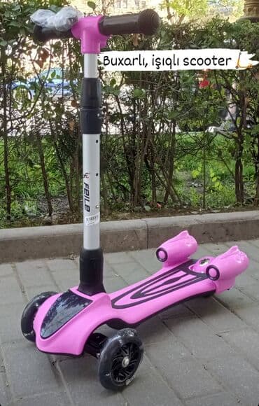 🔹 Samokat, Scooter, Skuter,Samakat🛴 🔹Tüstülü💨- Buxarlı🌬️ 🔹 Musiqili🎶