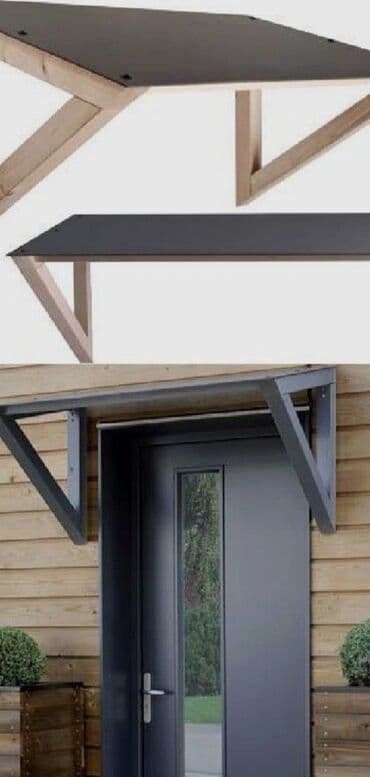 Декоративные панели для стен: Qapıüstü vizor/balkon iri saçacağı - Təyinat: giriş qapısının üstünü — 1