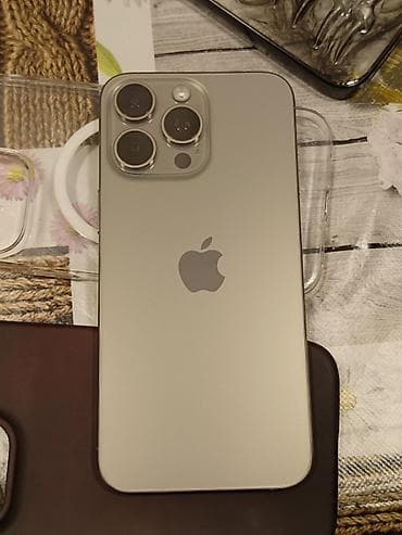 IPhone 15 Pro Max, 256 GB, Gümüşü, Face ID
