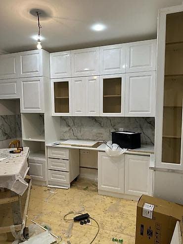 Sifarişlə mətbəx dəsti, Özü çəkən petlələr, Sadə laminat, Kredit yoxdur, Pulsuz çatdırılma