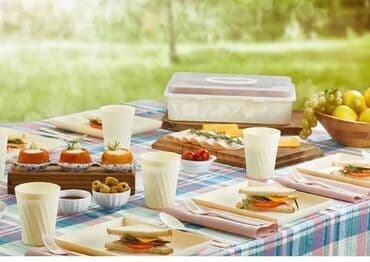 Ev üçün dekor: Piknik qab desti — 1