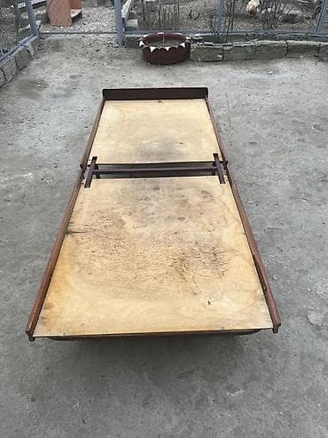 Раскладушки: Б/у, Раскладушка с матрасом — 1