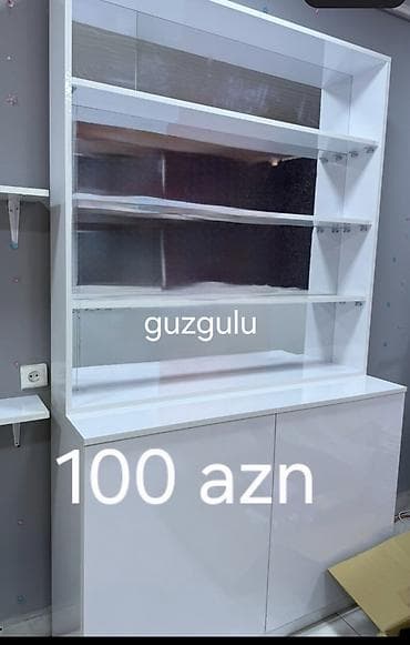 ucuz dolablar: Məhsul dəsti – mağaza/ofis mebeli və vitrinlər 1) İş masası – 70 AZN — 4