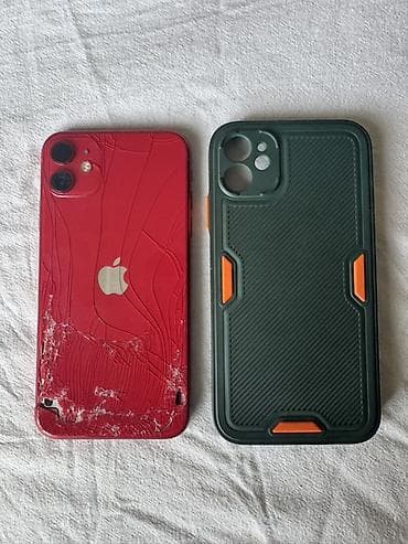 iphone 11 korpus: IPhone 11, 64 GB, Qırmızı — 6