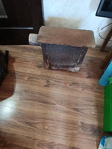 Metalkorpuslu istilik sobası - Material: qalın divarlı polad, üstü — 2