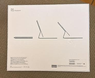 ipad 4: Apple iPad Magic Keyboard – 12.9-inch, Qara.ALMANİYADAN ALINIB — 4