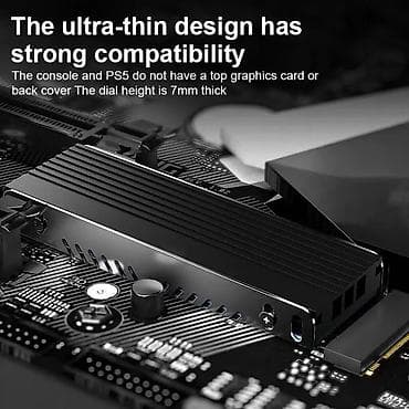 M.2 NVMe SSD üçün alüminium radiator (soyuducu) - Ultra-nazik dizayn lalafo.az -da M.2 NVMe SSD üçün alüminium radiator (soyuducu) - Ultra-nazik dizayn