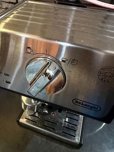 et masini: Qəhvə maşını Delonghi, Yarımavtomat, Kapuçinator ilə, İşlənmiş — 1