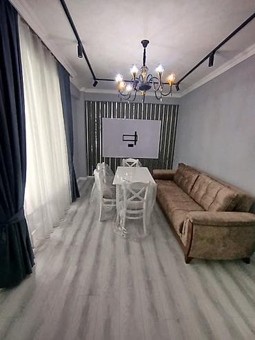 salon kiraye: 2 otaqlı mənzil – müasir interyer və tam mebel ilə - Plan: işıqlı — 2
