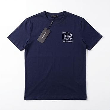 Dolce & Gabbana kişi T‑şörtü - Model: DG loqolu klassik qısaqol — 3
