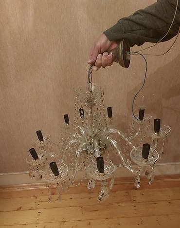 çilçıraq: Çılçıraq, 8 lampa, Xrustal — 2