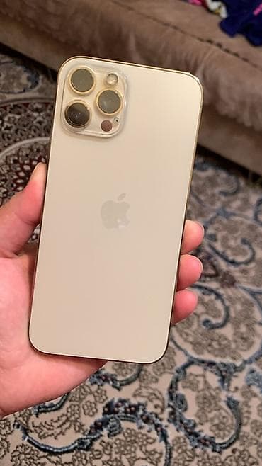 iphone 17 pro qiymeti: IPhone 12 Pro Max, Qızılı, Face ID — 1