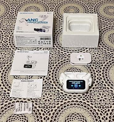 iphone adapter usb: İşlənmiş Simsiz (Bluetooth) Qulaqcıqlar, Borofone, rəng - Ağ — 2