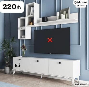 стол трансформер баку: *TV stend / TV Altı_ 220AZN💥* ✔️Rəng seçimi var *Çatdırılma və — 1