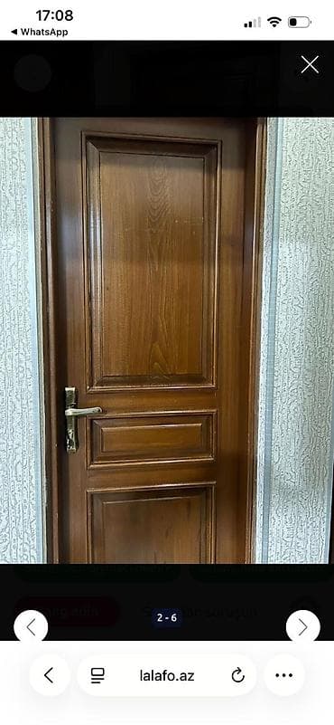 Material: fistiq agacinnan - Rəng: tünd qəhvəyi (klassik valnüt ton 5 — 2