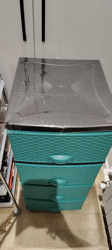 metbex skafi: Plastik şkaf – 4 çekmecəli42*38*93 42*38*93 - Material: möhkəm plastik — 2