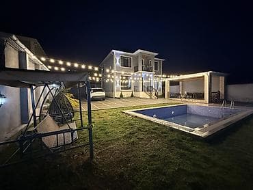 binede satilan evler: 240 kv. m, 7 otaqlı, Hovuzlu, Kombi, Qaz, İşıq — 7