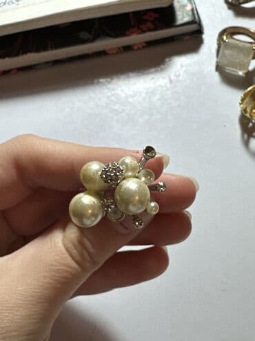 beş qaş üzüklər: 15% endirim mövcuddur — 3