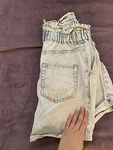 adidas şort: Şort, S, rəng - Mavi — 2