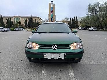 Volkswagen Golf IV, 5 qapılı hetçbek, yaşıl rəng. Texniki