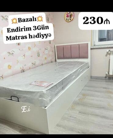madeyra tek carpayi qiymetleri: Yeni, Təknəfərlik çarpayı, Bazasız, Matras ilə, Siyirməsiz — 20