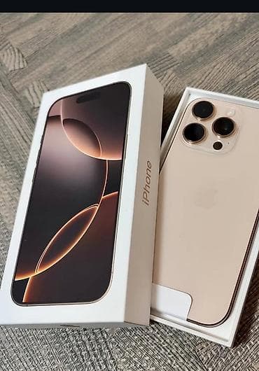 IPhone 16 Pro Max, 512 GB, Simsiz şarj, Sənədlərlə, Zəmanət