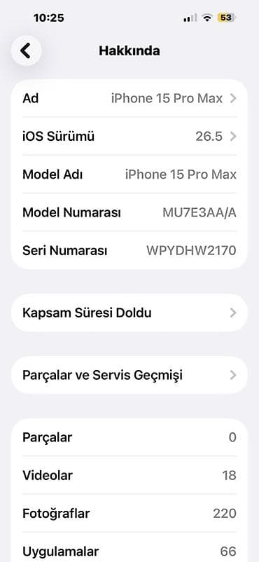 irshad iphone 14 pro max: IPhone 15 Pro Max, 512 GB, Natural Titanium, Simsiz şarj, Face ID, Sənədlərlə — 2