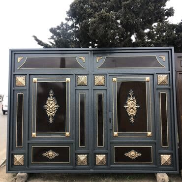 darvazalar satilir: Eni-3.50 Hündürlük-2.60 Çerçive -8lik ŞvellerProfil — 1